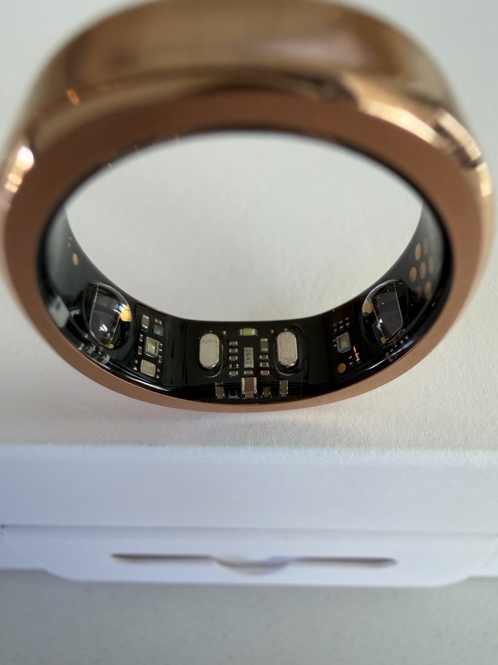 RingConn Gen 3 Smart Ring - Brushed Rose Gold - Size 9 (Like New) - Picture 4 of 4